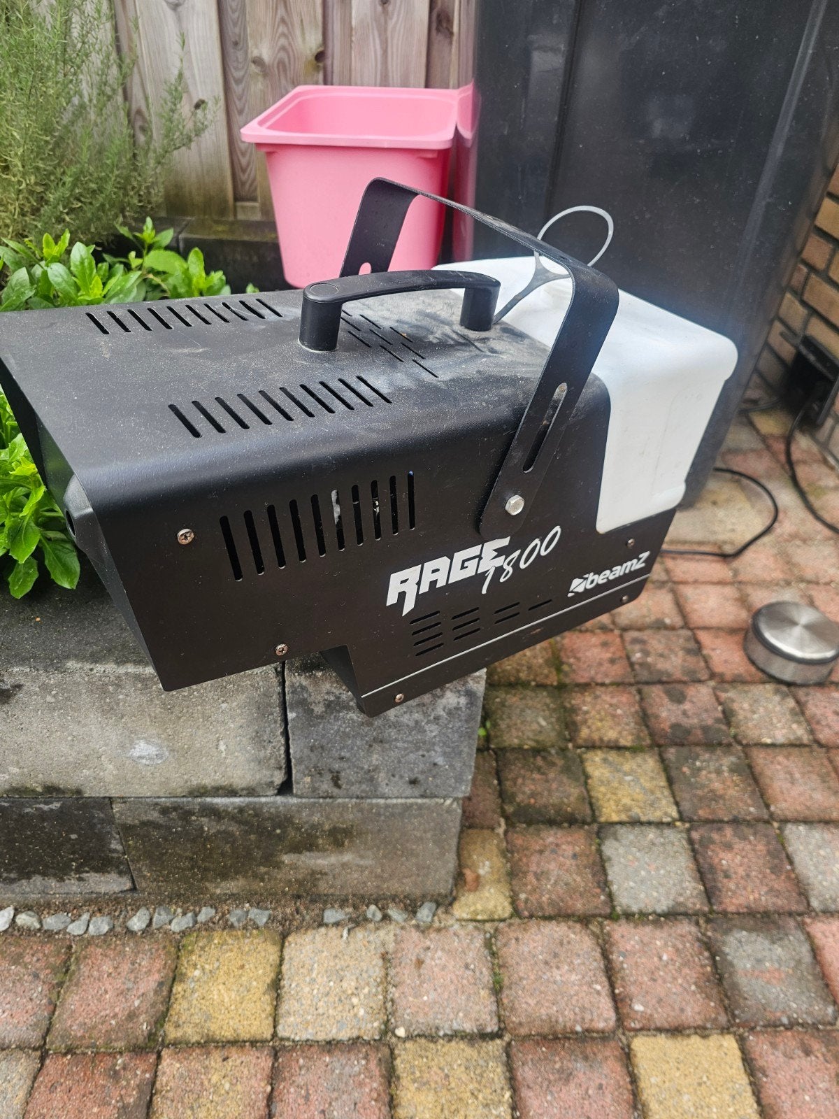 BeamZ Rage 1800 Rookmachine, Ophalen, Gebruikt