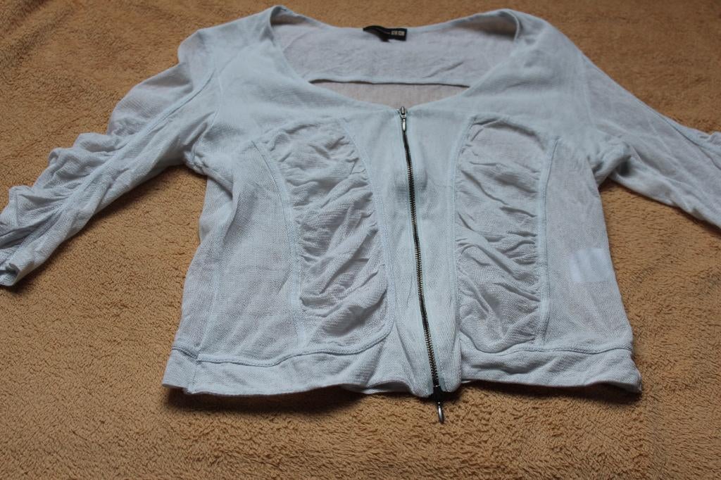 mooie vest EVA KAYAN maat M, Maat 38/40 (M), Verzenden, Zo goed als nieuw, Grijs