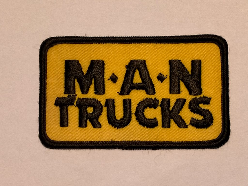 MAN Trucks auto vrachtwagen vrachtauto kleding patch embleem, Ophalen of Verzenden, Nieuw, Auto's
