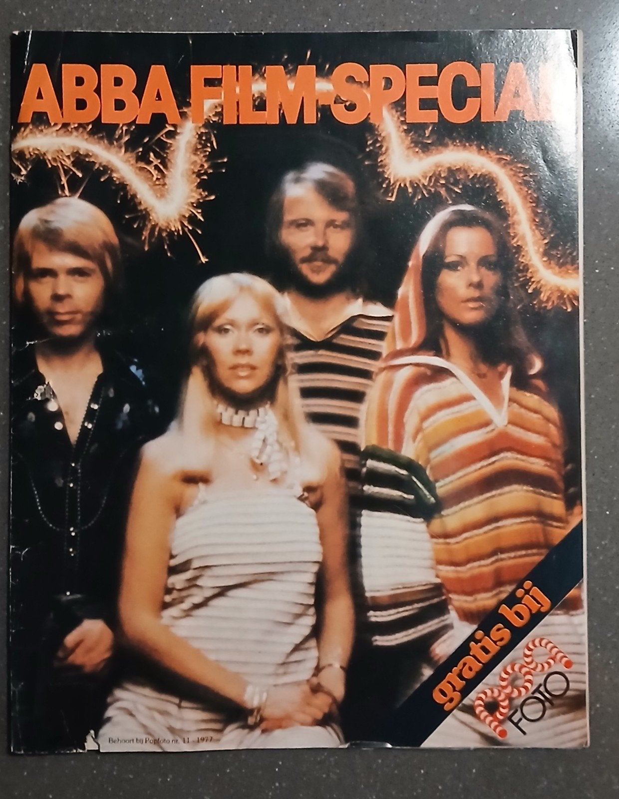 ABBA Film Special - Zeldzaam tijdschrift uit 1977, Ophalen of Verzenden, Gelezen, Artiest, Onbekend