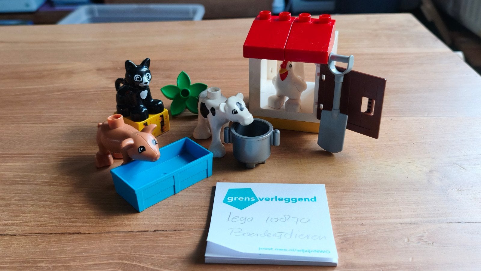 Lego Duplo 10870 Boerderij dieren, Ophalen of Verzenden, Zo goed als nieuw, Duplo