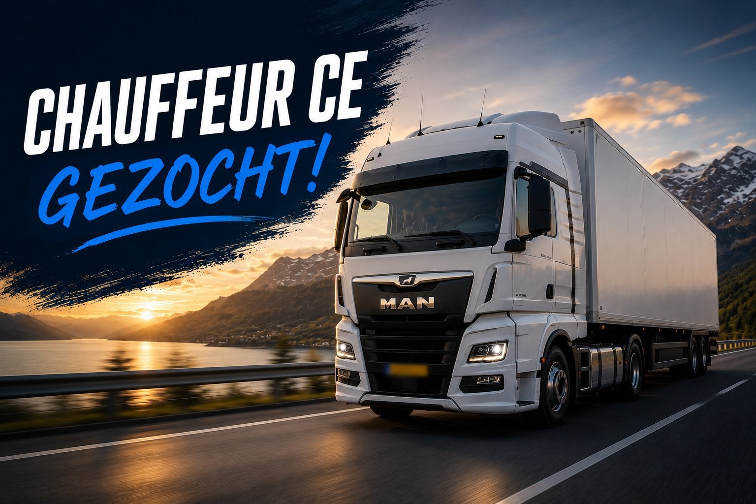 Chauffeur CE Gezocht!, Overige niveaus, Starter, Overige vormen