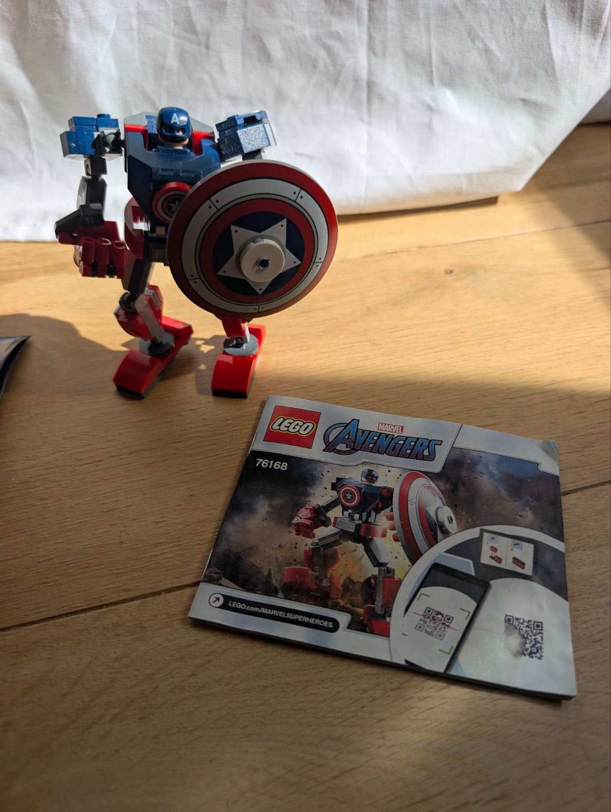 LEGO Avengers Captain America Mech Armor 76168, Ophalen of Verzenden