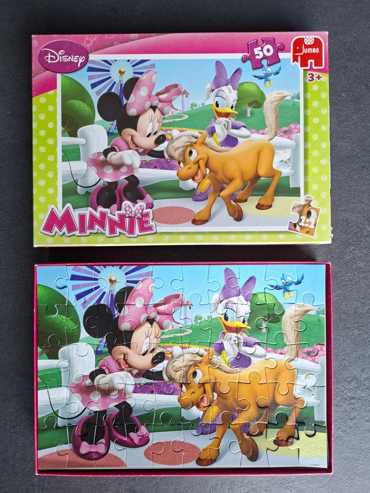 Disney puzzel 50 stukjes, Ophalen of Verzenden, 10 tot 50 stukjes, Zo goed als nieuw, 2 tot 4 jaar