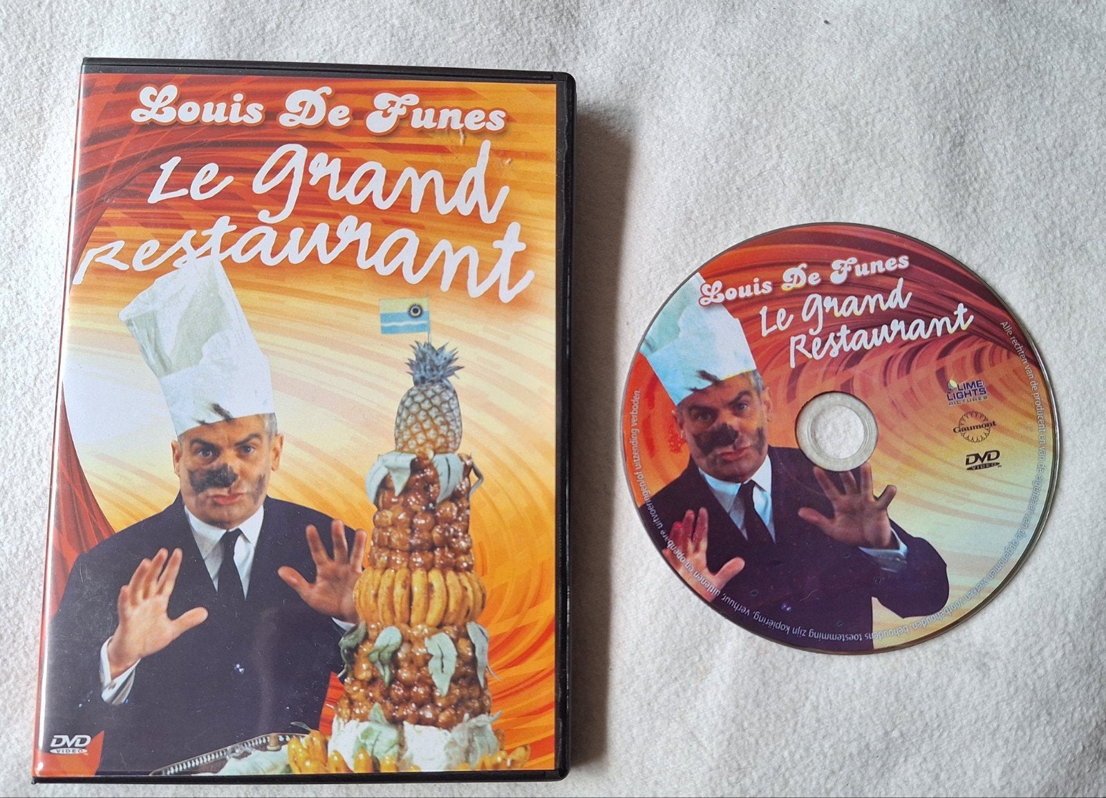 Le Grand Restaurant ( Besnard ) met Louis de Funes, Alle leeftijden, Ophalen of Verzenden, Frans, Nederlands