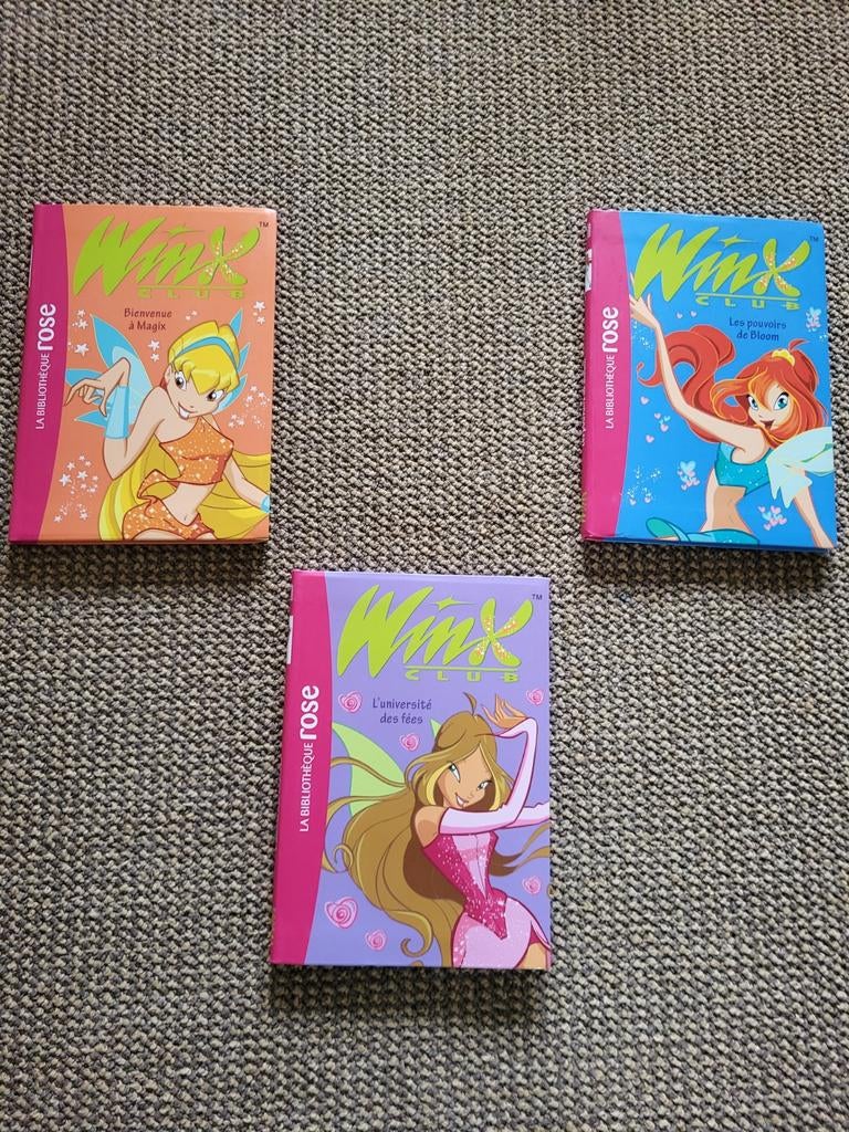 Winx Club Boekjes - Franstalig (3 stuks), Ophalen of Verzenden, Gelezen, Iginio Straffi, Fictie