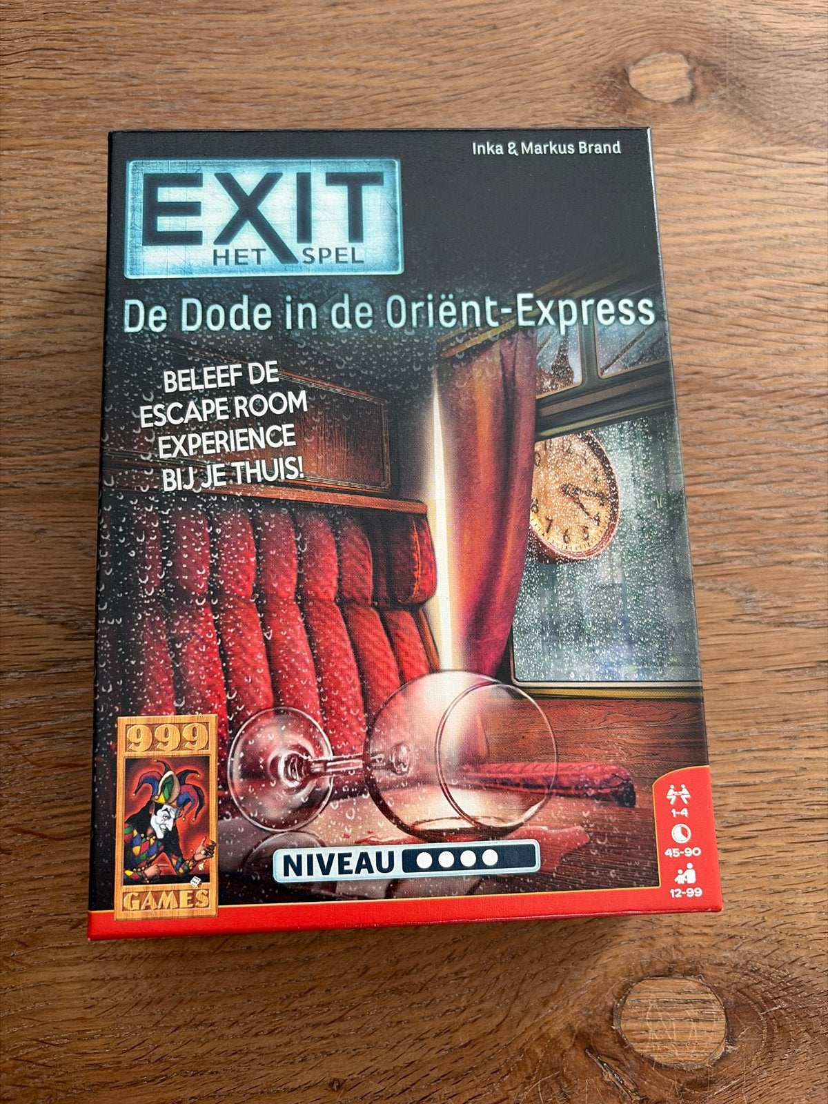 EXIT Het Spel: De Dode in de Oriënt-Express, Een of twee spelers, Ophalen of Verzenden, Zo goed als nieuw