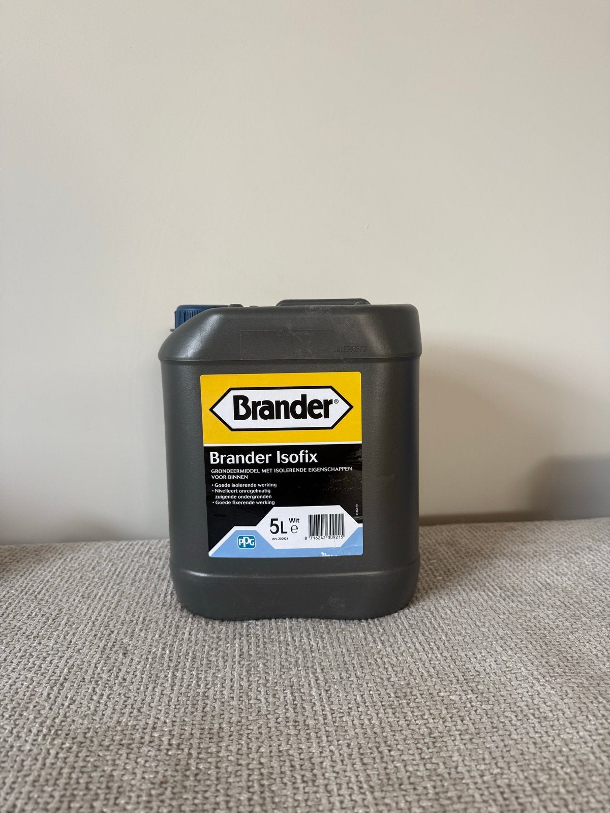 Brander Isofix voorstrijkmiddel voor binnen 5L, 5 tot 10 liter, Ophalen of Verzenden, Nieuw, Verf