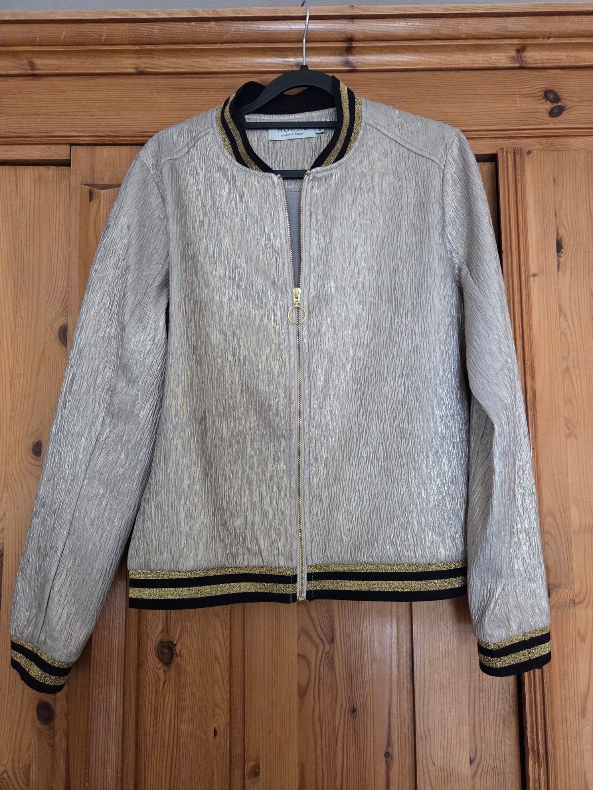 Hound Bomberjack Goud/Zwart Maat M, Maat 38/40 (M), Hound, Ophalen of Verzenden, Zo goed als nieuw