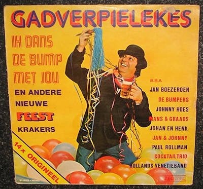 Gadverpielekes, Ik Dans De Bump Met Jou 1976 LP2001, LP, Gebruikt, Pop, Ophalen of Verzenden