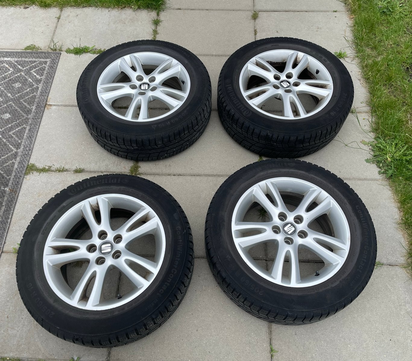 Winterbanden 205/60 R16 voor o.a. Seat Arona, Ophalen, Gebruikt