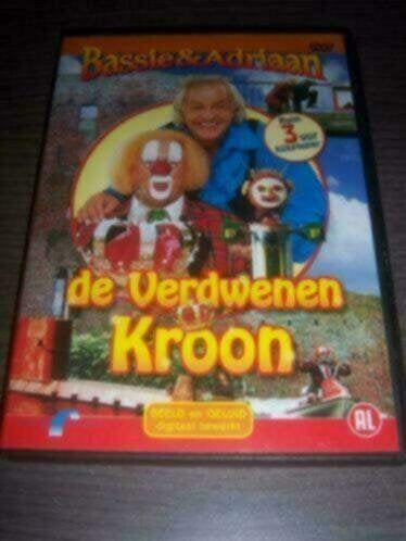 Bassie & Adriaan: De Verdwenen Kroon DVD (2004), Cd's en Dvd's, Avontuur, Verzenden, Alle leeftijden, Tv-serie