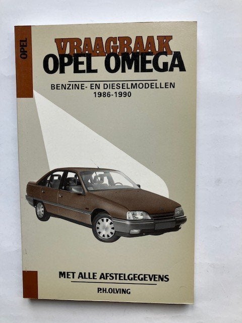 Vraagbaak Opel Omega Benzine- en Dieselmodellen  1986 - 1990, Ophalen of Verzenden