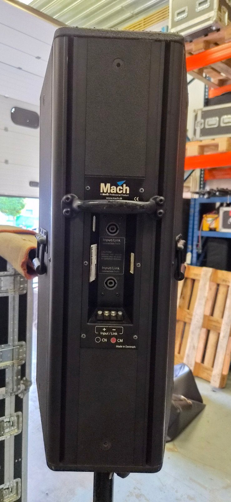 Mach cm9 Topkasten met 18 inch Subwoofers, Ophalen, Gebruikt, Speakerset, Overige merken