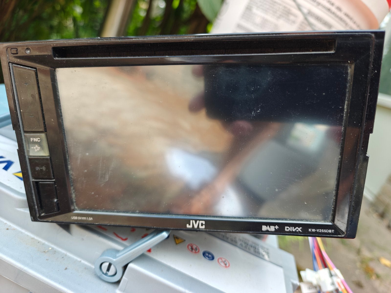 JVC KW-V250BT Autoradio met DAB+ en Bluetooth, Auto diversen, Autoradio's, Ophalen, Gebruikt