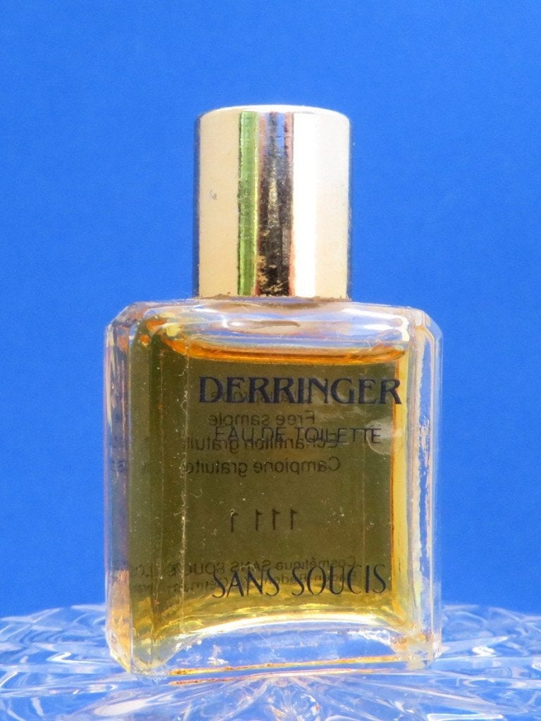 Mini - SANS SOUCIS - Derringer - 5ml - edt - 4,6cm, Ophalen of Verzenden, Gebruikt, Miniatuur, Gevuld