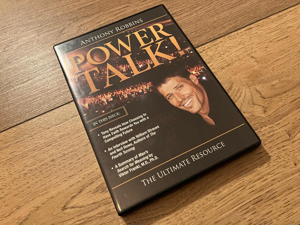 Power Talk - Anthony Robbins [3 Audio CD's] luisterboek, Boeken, Ophalen of Verzenden