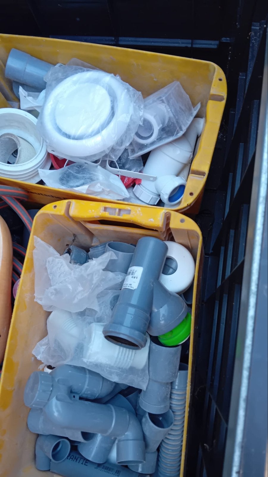 Grote partij PVC buizen en fittingen voor diverse toepassing, Ophalen, Gebruikt, Pvc, Overige typen