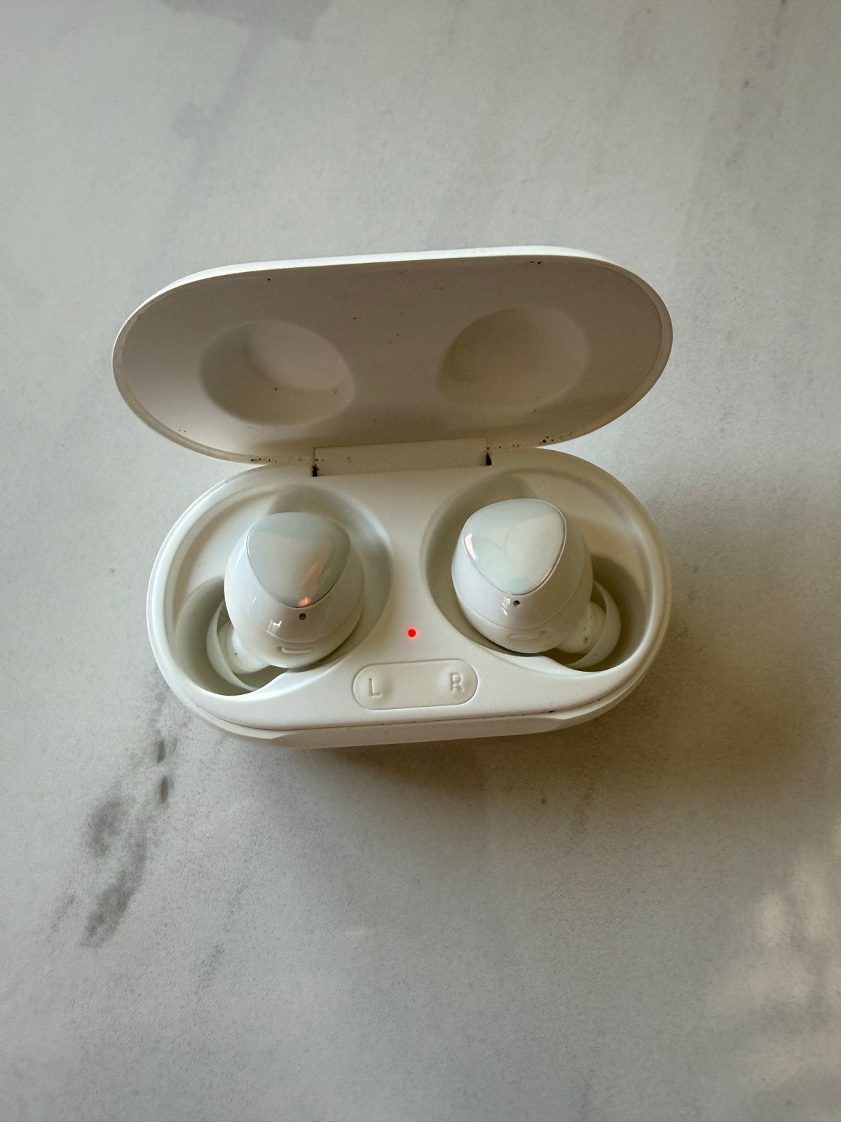 Samsung Galaxy Buds SM-R175 (wit) met oplaadcase, In-ear, Gebruikt, Bluetooth, Ophalen of Verzenden