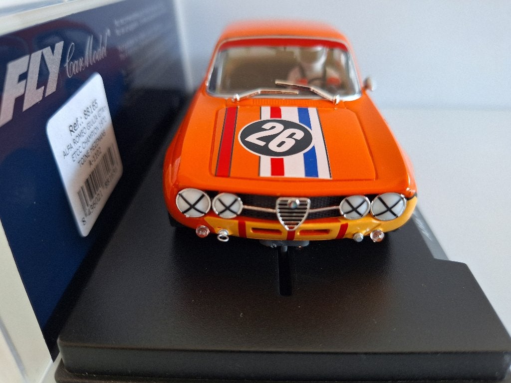 Fly Alfa Romeo Giuilia GTA ETCC CHAMP 1970 HEZEMANS A-1102, Overige merken, Racebaan, Fly, Nieuw