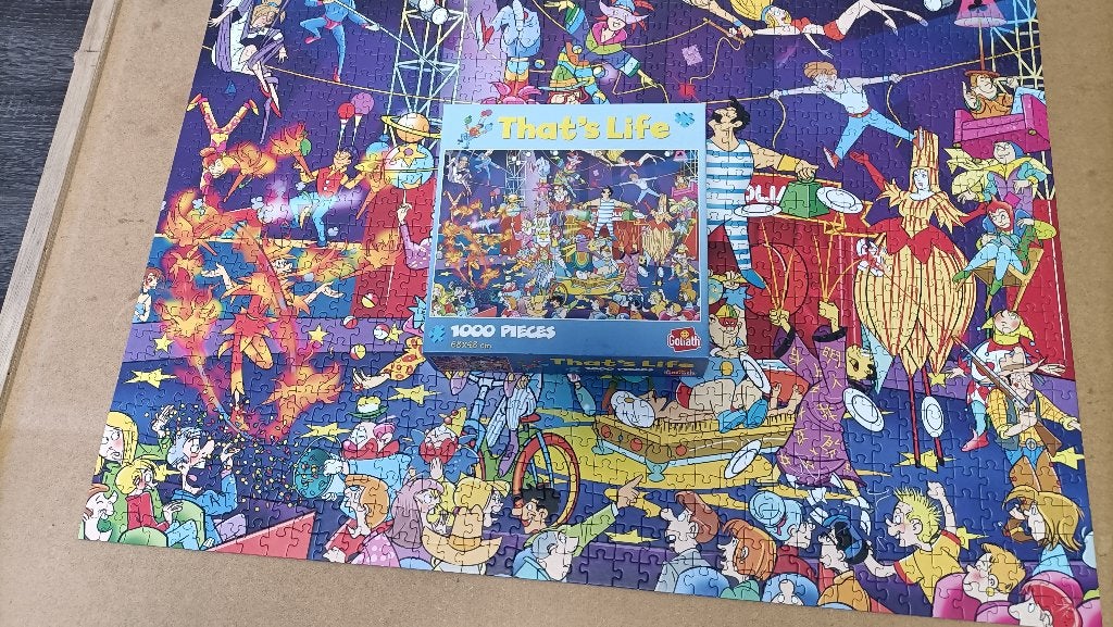Jumbo,s/Ravensburg/Gibson/Falcon/That,s Life, Ophalen of Verzenden, 500 t/m 1500 stukjes, Zo goed als nieuw, Legpuzzel