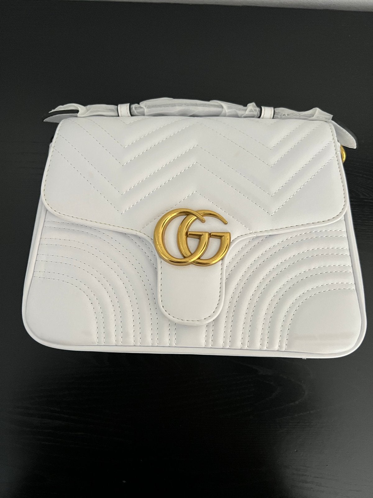 Nieuwe witte Gucci handtas - Nooit gebruikt!, Ophalen of Verzenden, Nieuw, Wit, Handtas