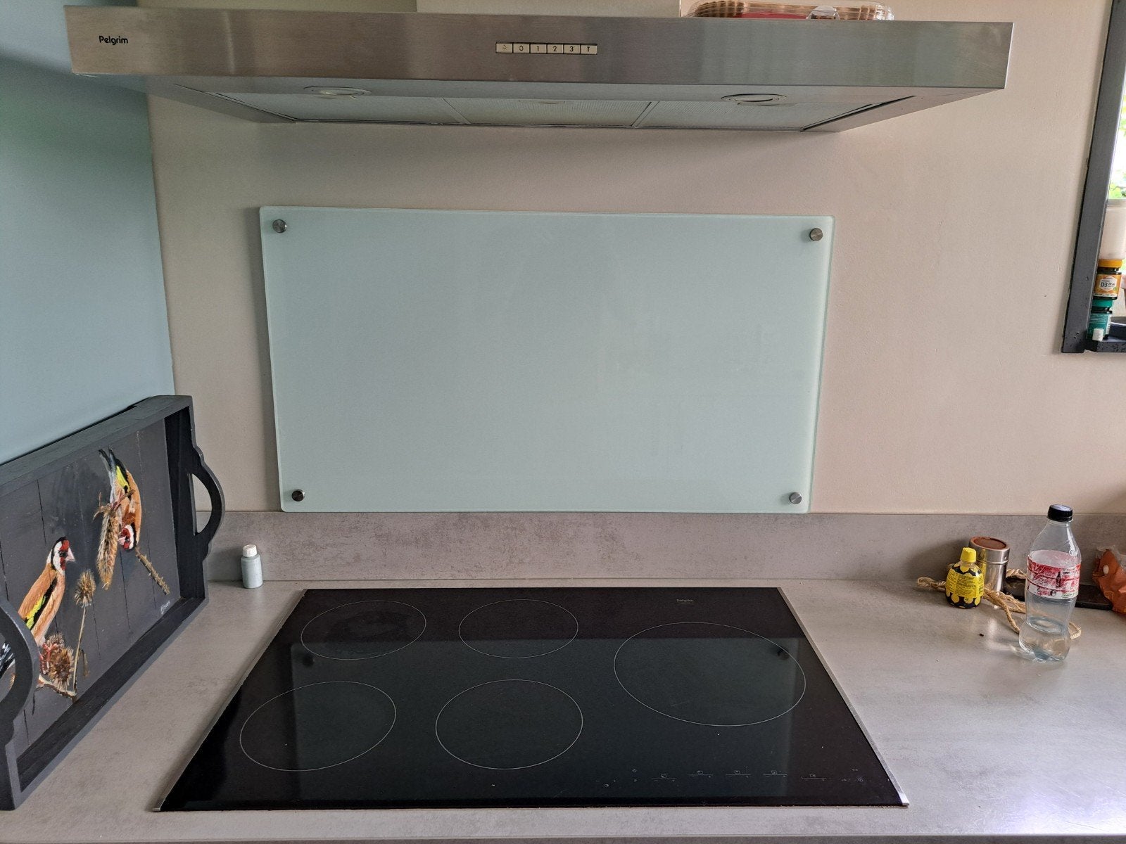 Spatscherm 90x50 cm melkwit - Nieuw in verpakking, Huis en Inrichting, Ophalen