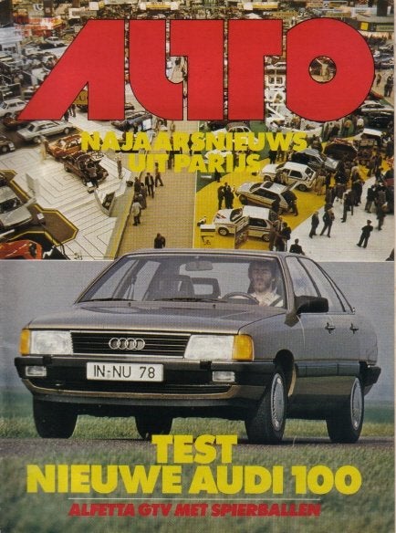 Autovisie 21 1982 : Audi 100 CD - Volvo 360 GLT - Alfa GTV6, Ophalen of Verzenden, Gelezen, Algemeen
