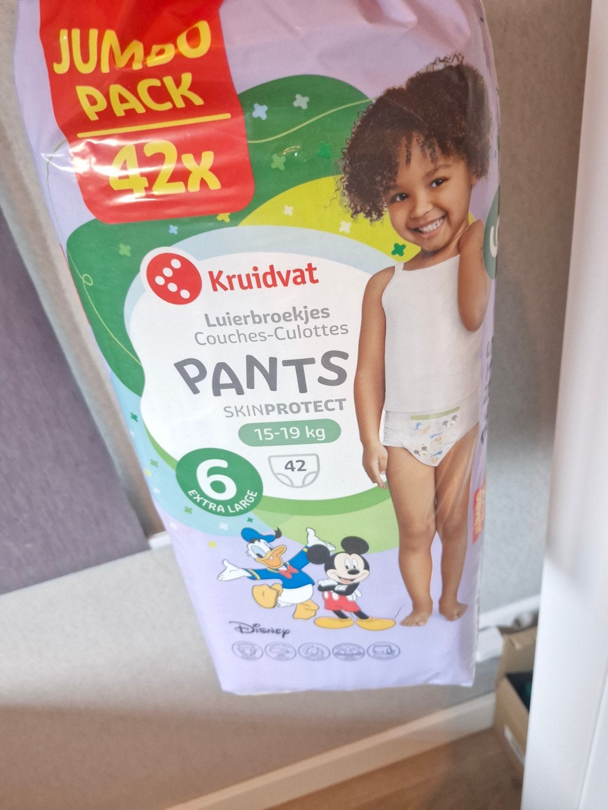 Kruidvat Luierbroekjes Pants Maat 6 (15-19 kg) - 42 stuks, Ophalen, Nieuw