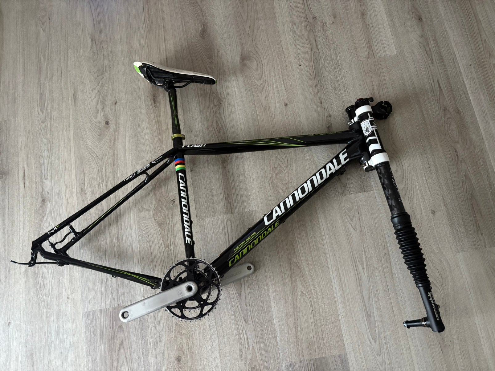 Cannonade Flash Hi Mod Carbon 26 inch Frameset, Ophalen, Zo goed als nieuw, Frame, Carbon