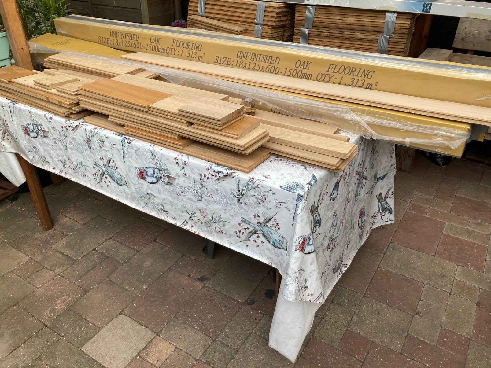 Parket massief eiken, Parket, 50 tot 150 cm, Nieuw, Ophalen of Verzenden