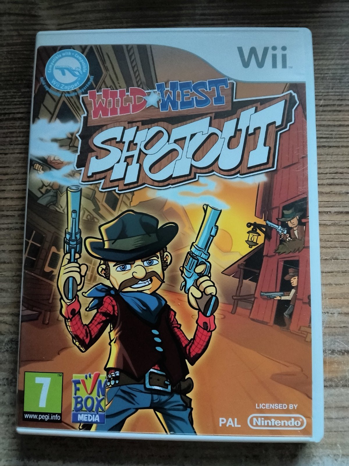 Wild West Shootout - Wii (PAL) - Actie/Avontuur, Spelcomputers en Games, Avontuur en Actie, 2 spelers, Eén computer, Ophalen of Verzenden