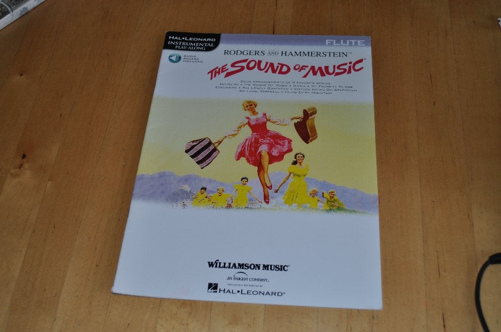 Bladmuziek The Sound of Music dwarsfluit Rodgers/Hammerstein, Gebruikt, Filmmuziek en Soundtracks, Dwarsfluit of Piccolo, Ophalen of Verzenden