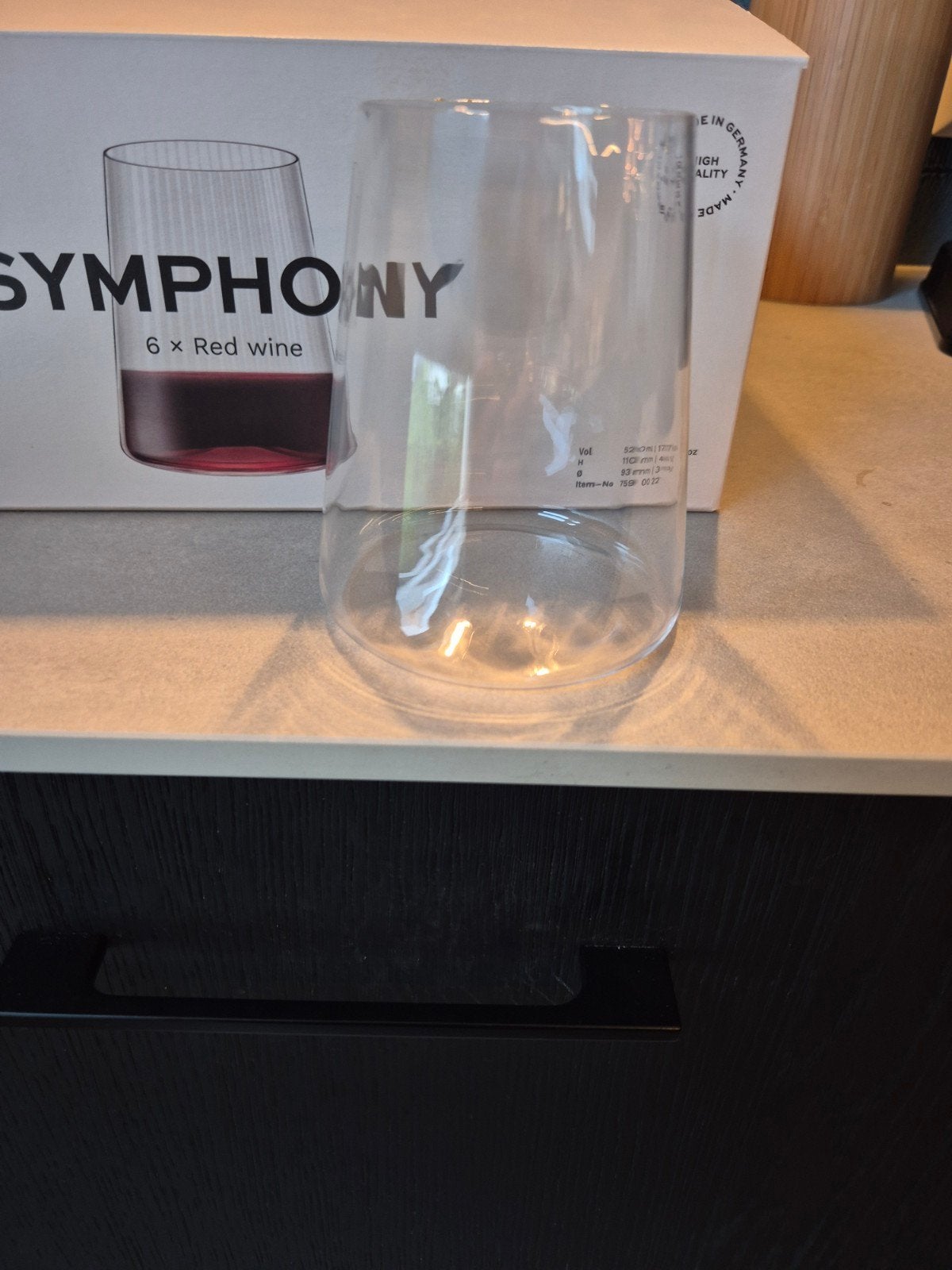Stölzle Symphony glazen, Glas of Glazen, Overige merken, Nieuw, Ophalen of Verzenden