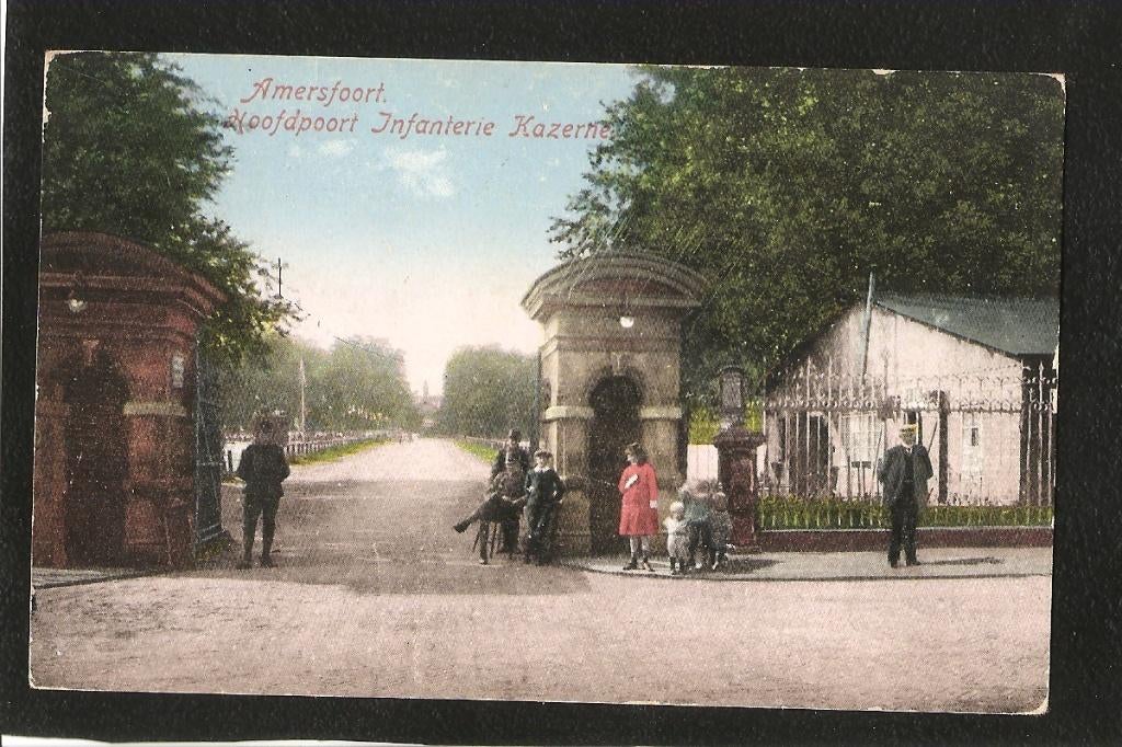 Amersfoort, Hoofdpoort Infanterie Kazerne, Ophalen of Verzenden, 1920 tot 1940, Ongelopen, Utrecht
