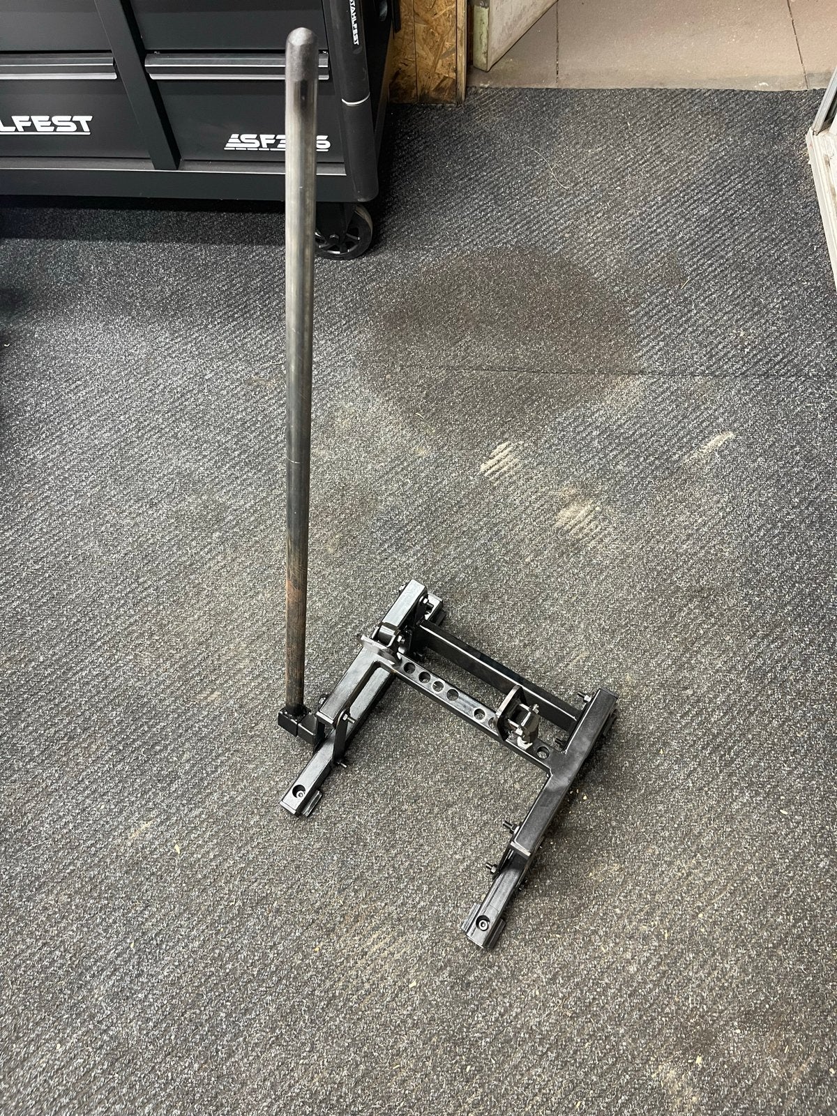 Scooter krik verstelbare hoogte en breedte, Ophalen of Verzenden, Zo goed als nieuw, Manueel, Garagekrik