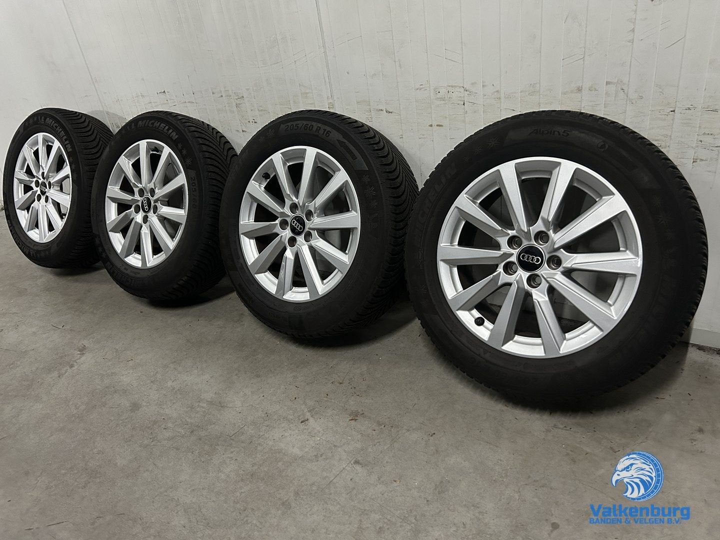 7-8mm! Originele Audi A1 82A 16 inch velgen 5x100 winterband, Auto-onderdelen, Banden en Velgen, Gebruikt, -, Banden en Velgen