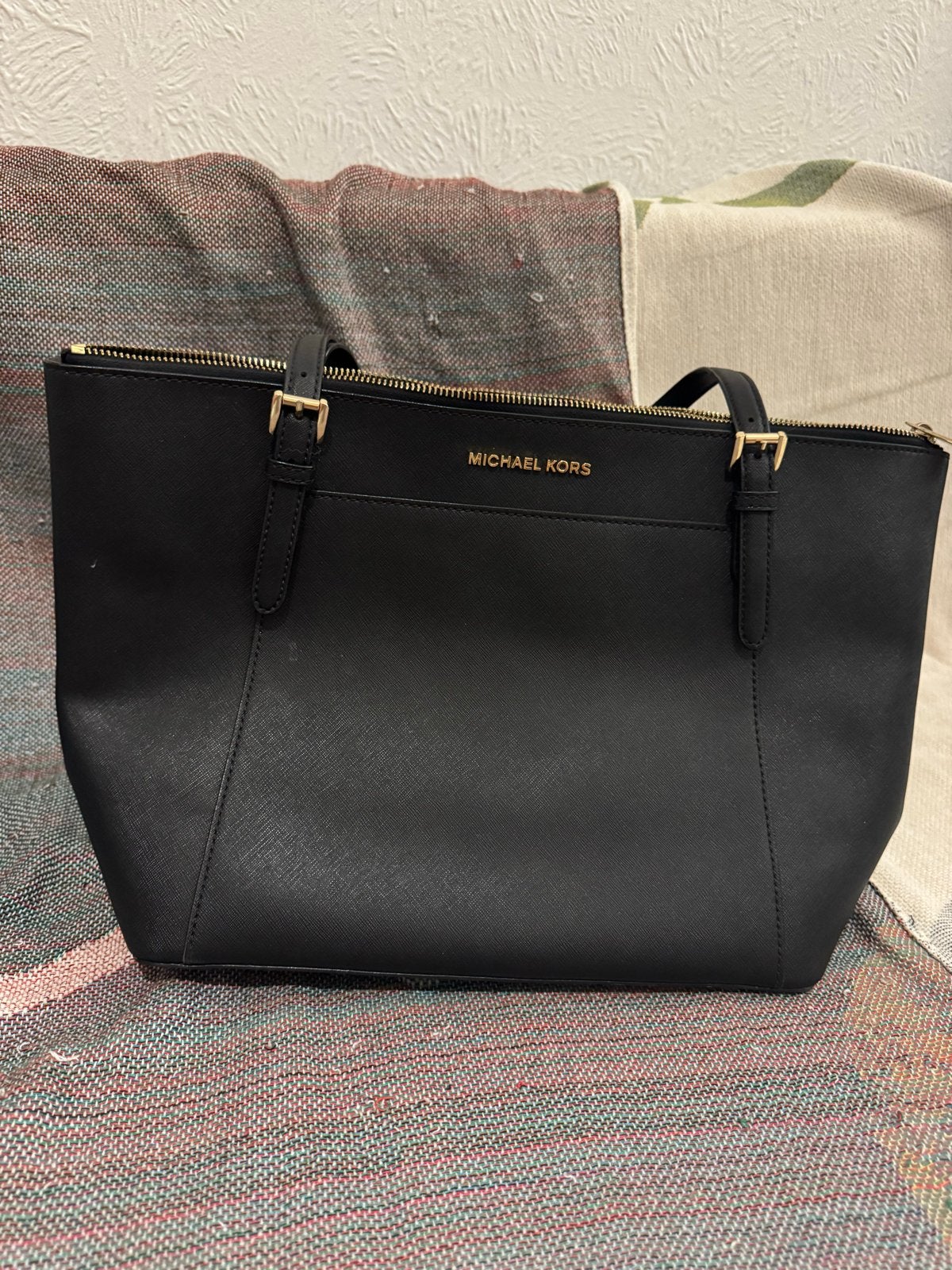 Michael Kors Tas, Ophalen, Gebruikt, Zwart, Shopper