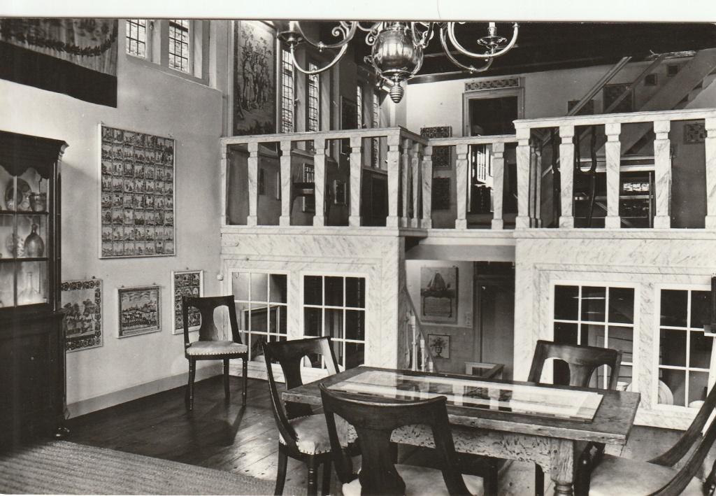 Ansichtkaart Museum De Moriaan Gouda, Verzamelen, Ophalen of Verzenden, 1960 tot 1980, Ongelopen, Zuid-Holland