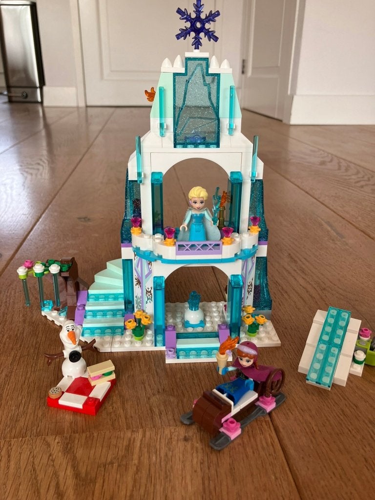 Lego Disney Elsa's ijspaleis 41062, Kinderen en Baby's, Lego, Ophalen of Verzenden, Zo goed als nieuw, Disney