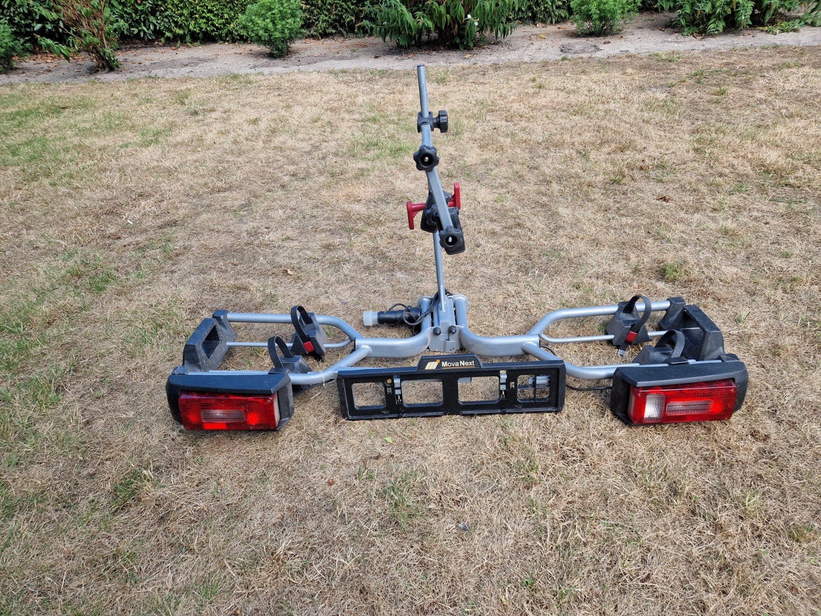Movanext trekhaak fietsendrager voor 2 fietsen, Ophalen, 2 fietsen, Gebruikt, Trekhaakdrager