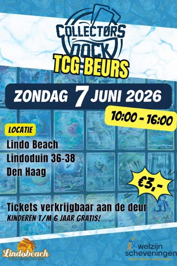 Pokémon/tcg beurs Scheveningen, Tickets en Kaartjes, Eén persoon
