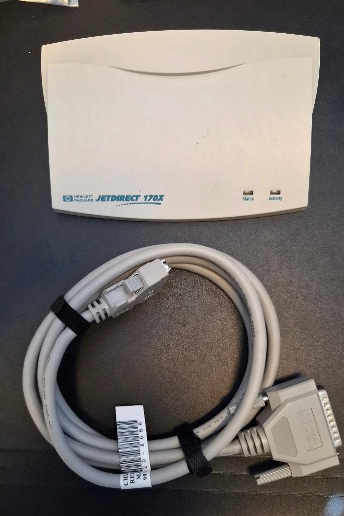 HP Jetdirect 170X, Ophalen, Zo goed als nieuw, Overige technieken, Hp