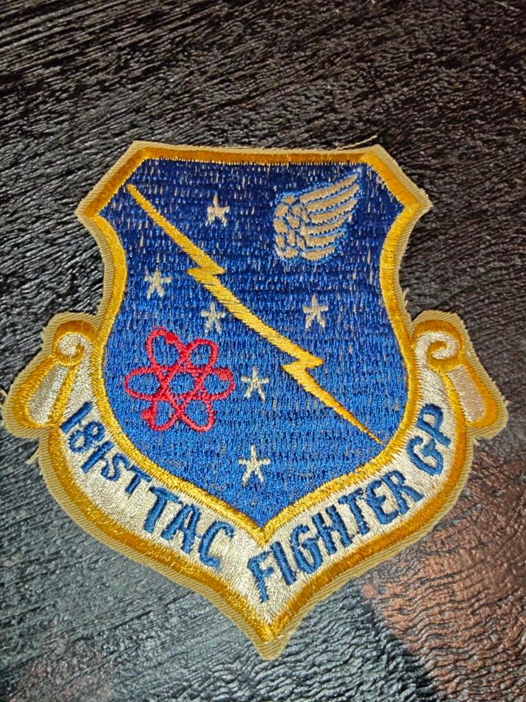 Patch 181st Intelligence Wing Rare Vtg Squadron  USAF Air Fo, Ophalen of Verzenden, Luchtmacht, Amerika, Embleem of Badge