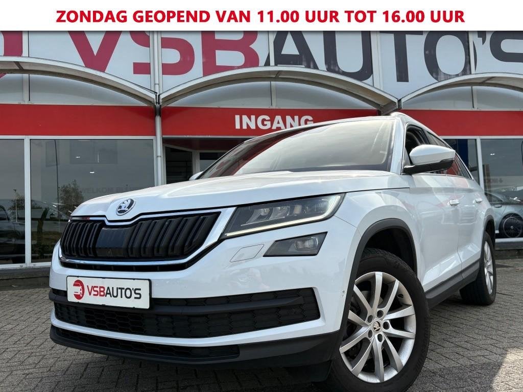 Skoda KODIAQ 2.0 TDI STYLE BUSINESS 7 PERSOONS AUT. PANO EL, Auto's, Automaat, Gebruikt, 4 cilinders, 7 stoelen