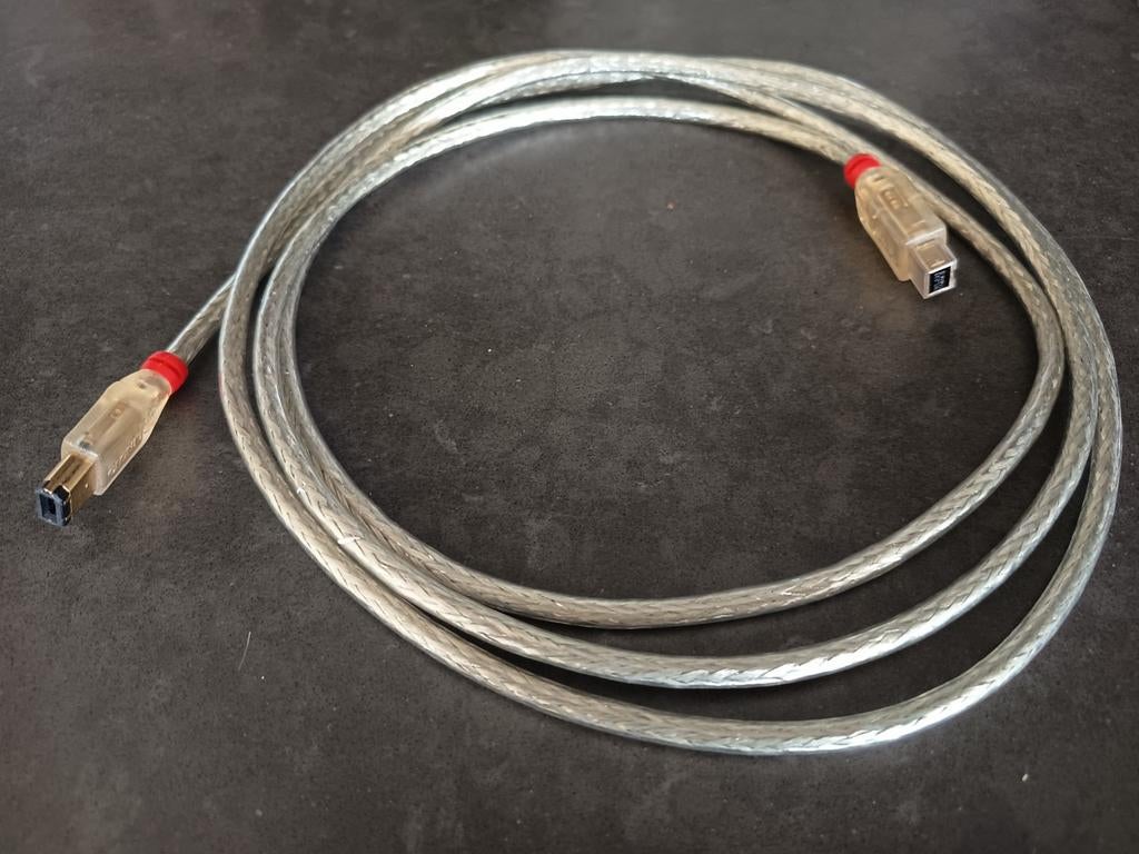 LINDY Firewire 800 cable 9-6 Bilingual Premium, Ophalen of Verzenden, Zo goed als nieuw
