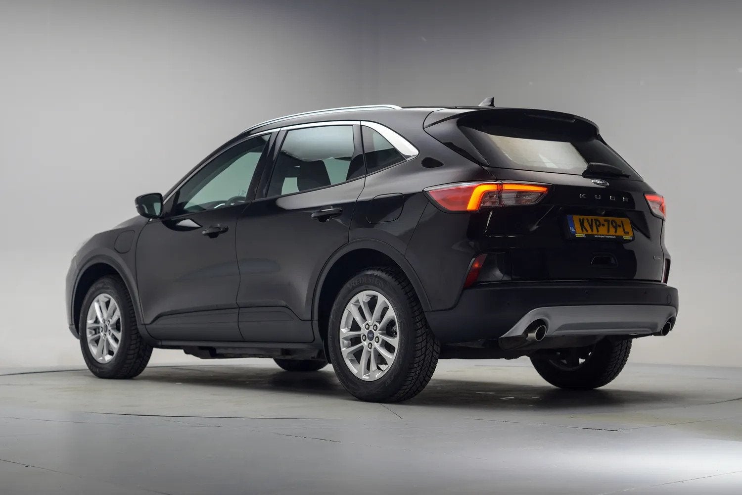 Ford Kuga 2.5 PHEV Titanium [ LED Apple/Android Navi Camera, Auto's, Gebruikt, 4 cilinders, Zwart, Plug-in hybride