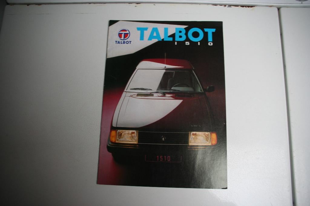 Folder Talbot 1510 (09-1981) (31), Ophalen of Verzenden, Nieuw, Overige merken