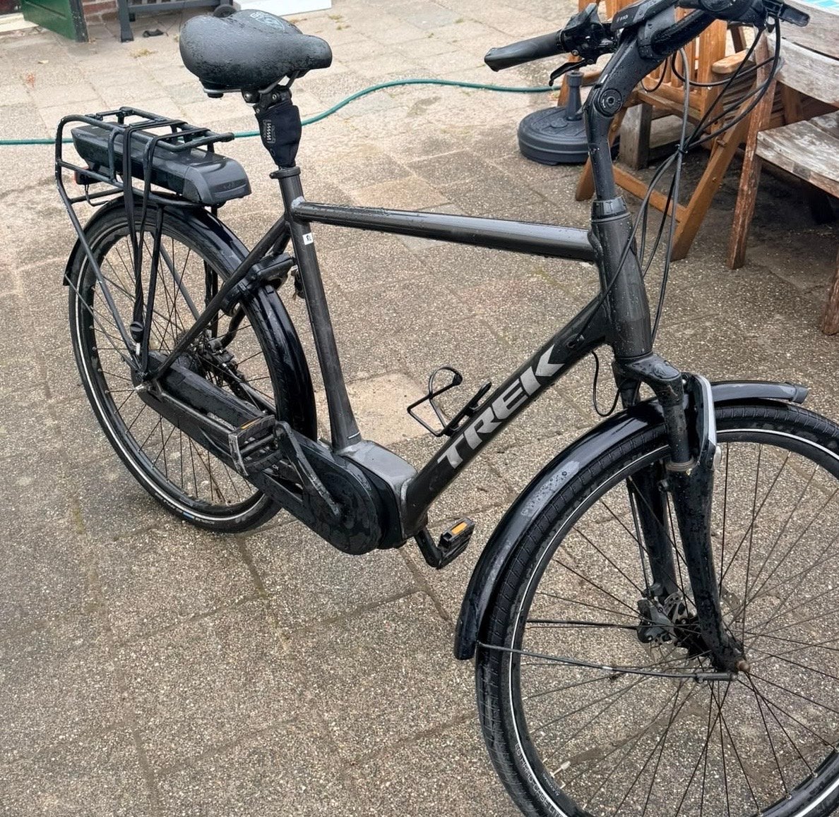 Trek District 4 2022 E-bike, Gebruikt, 59 cm of meer, 50 km per accu of meer, Ophalen