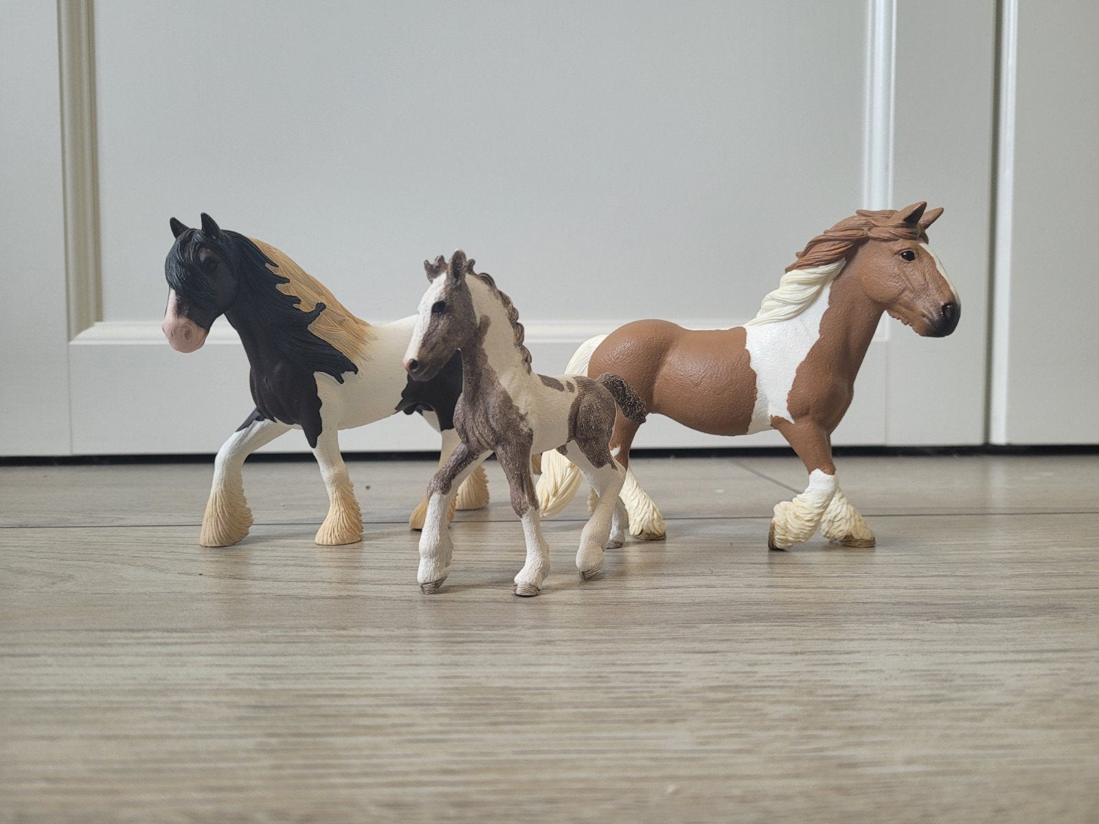 Schleich tinker paard familie, Verzenden, Zo goed als nieuw